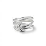 ガルニ“スチールパイプ”着想ジュエリー、小さな輪を組み合わせたリング＆ピアスなど｜写真10