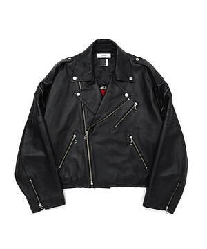 ファセッタズム×アヴィレックス、リバーシブル仕様のMA-1ジャケットや“ファスナー”配したライダース｜写真9