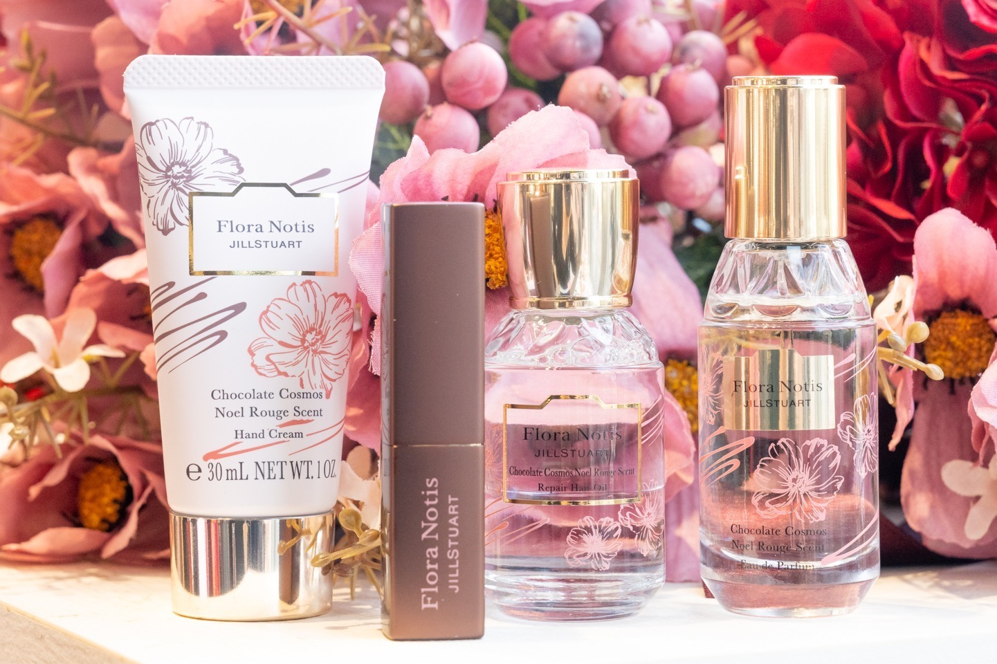 バレンタインコスメ｜フローラノーティス ジルスチュアート“バレンタイン限定コスメ”体感イベント、アットコスメ東京で