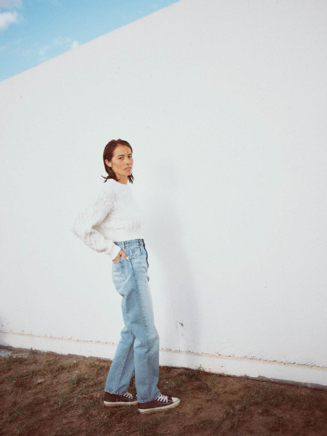 THE NEWHOUSE ROW CAPRI SHORT ザニューハウス THE NEWHOUSE ROW CAPRI SHORT ザニューハウス