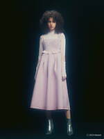 パメオポーズ×バービー、“90年代風”ラインストーンロゴのドレスやふんわりファーハンドルバッグ｜写真39