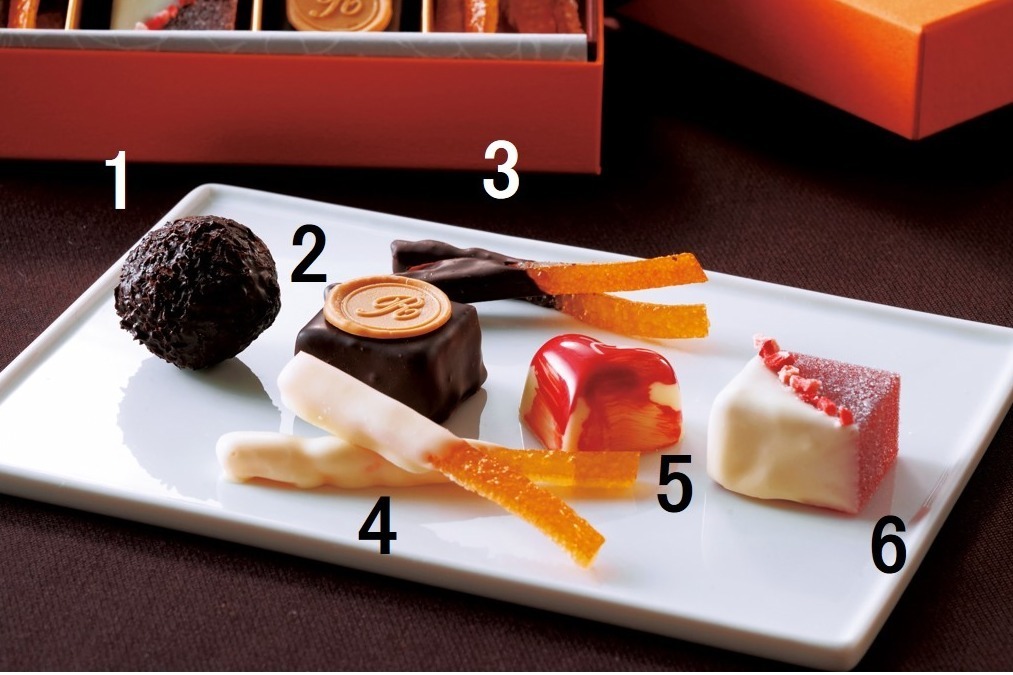 トリュフ｜横浜ロイヤルパークホテルの24年バレンタイン、“ホワイトチョコ×ほうじ茶”のハート型ボンボンなど