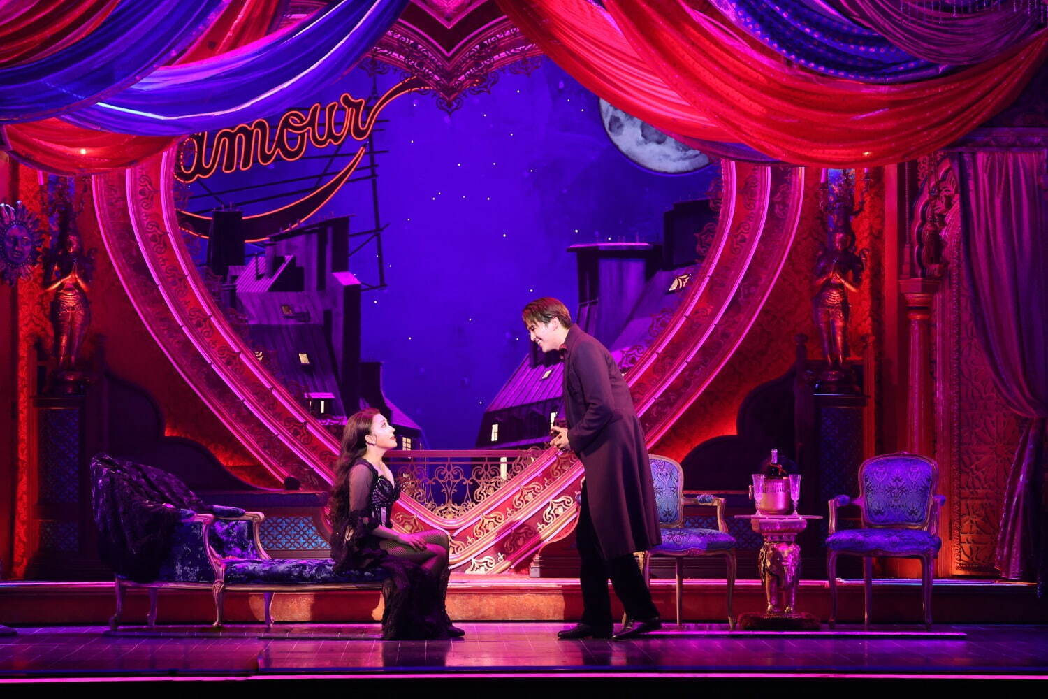 『ムーラン・ルージュ！ ザ・ミュージカル』東京・大阪で再演、望海風斗・平原綾香・井上芳雄・甲斐翔真｜写真18