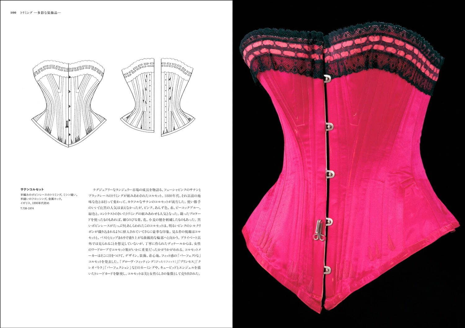 書籍『19世紀ファッションのディテール』460点以上の図版とともに19世紀の装いをたどる｜写真7