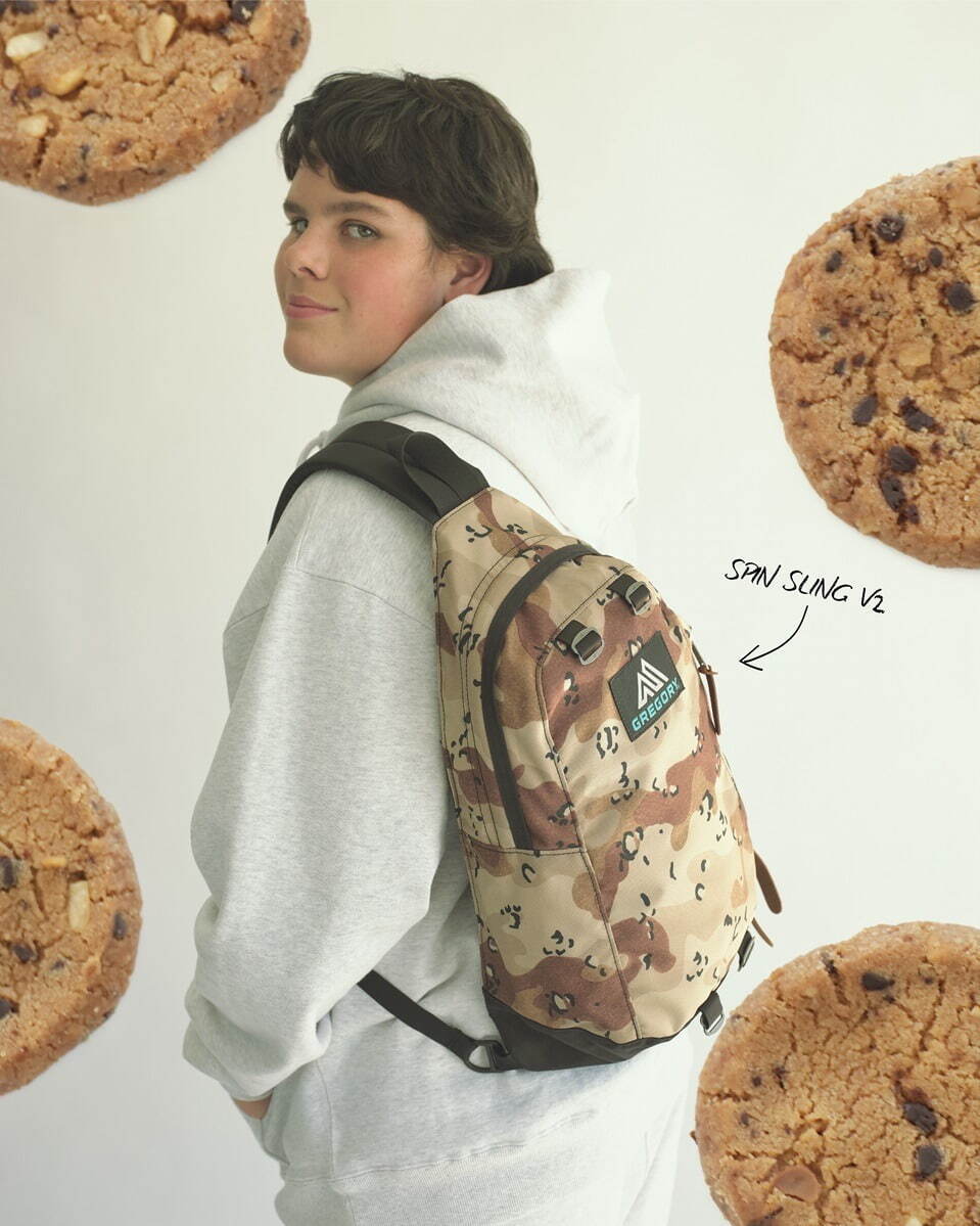 グレゴリー×ビームス ボーイのバッグ、“チョコチップカモ柄”のバックパックやダッフルなど青文字タグで｜写真21