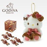 ハローキティ ゴディバ コラボ大ぬいぐるみ チョコなし 定価6930円 GODIVAからハローキティとのハロウィーンコラボアイテムが登場