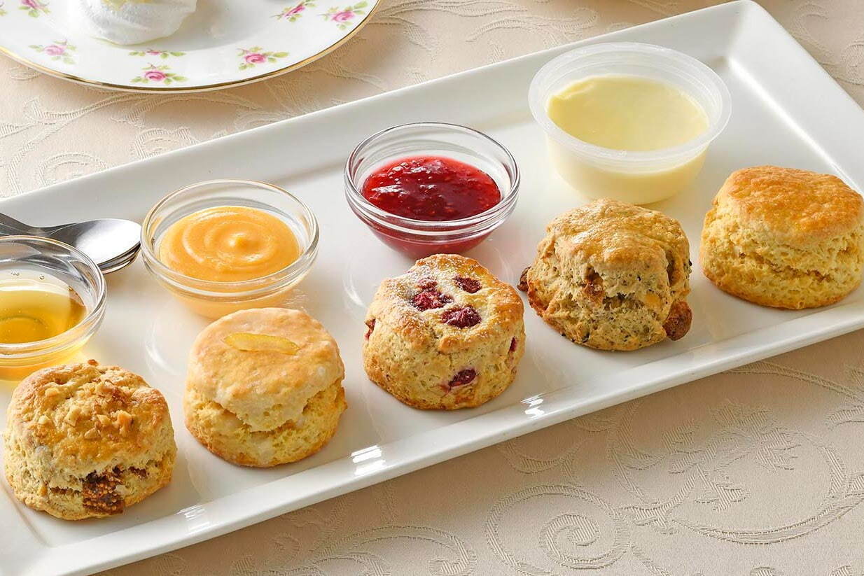 ご当地グルメ｜銀座三越「スコーンパーティー with TEA 2024」国内外約50ブランドのスコーン＆紅茶が集結