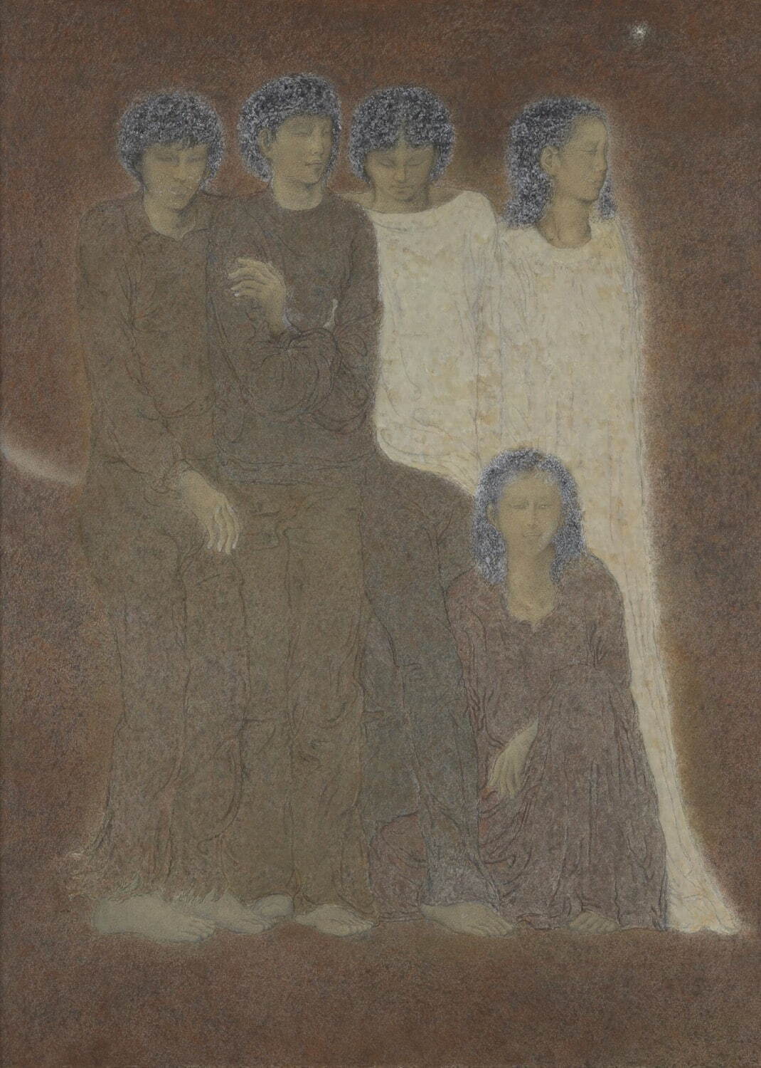 髙山辰雄 《星辰》 1983年 世田谷美術館蔵