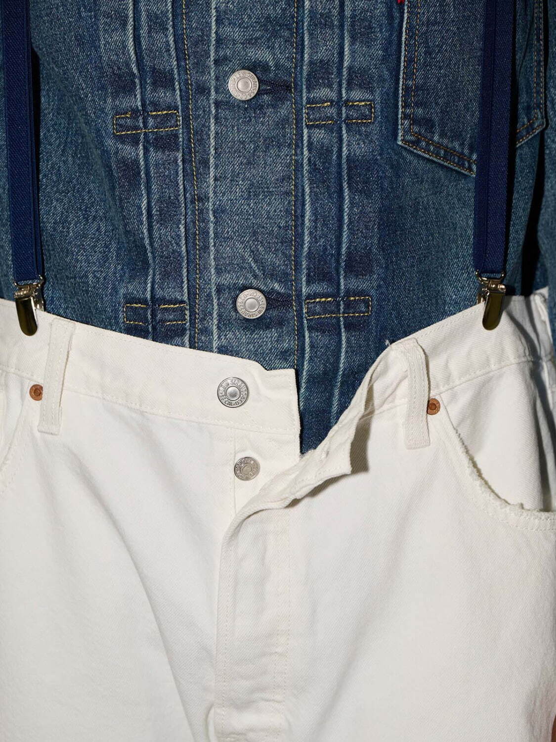 リーバイス×ジャーナル スタンダード、“大戦モデル”着想のデニムジャケットや501ホワイトジーンズ｜写真10