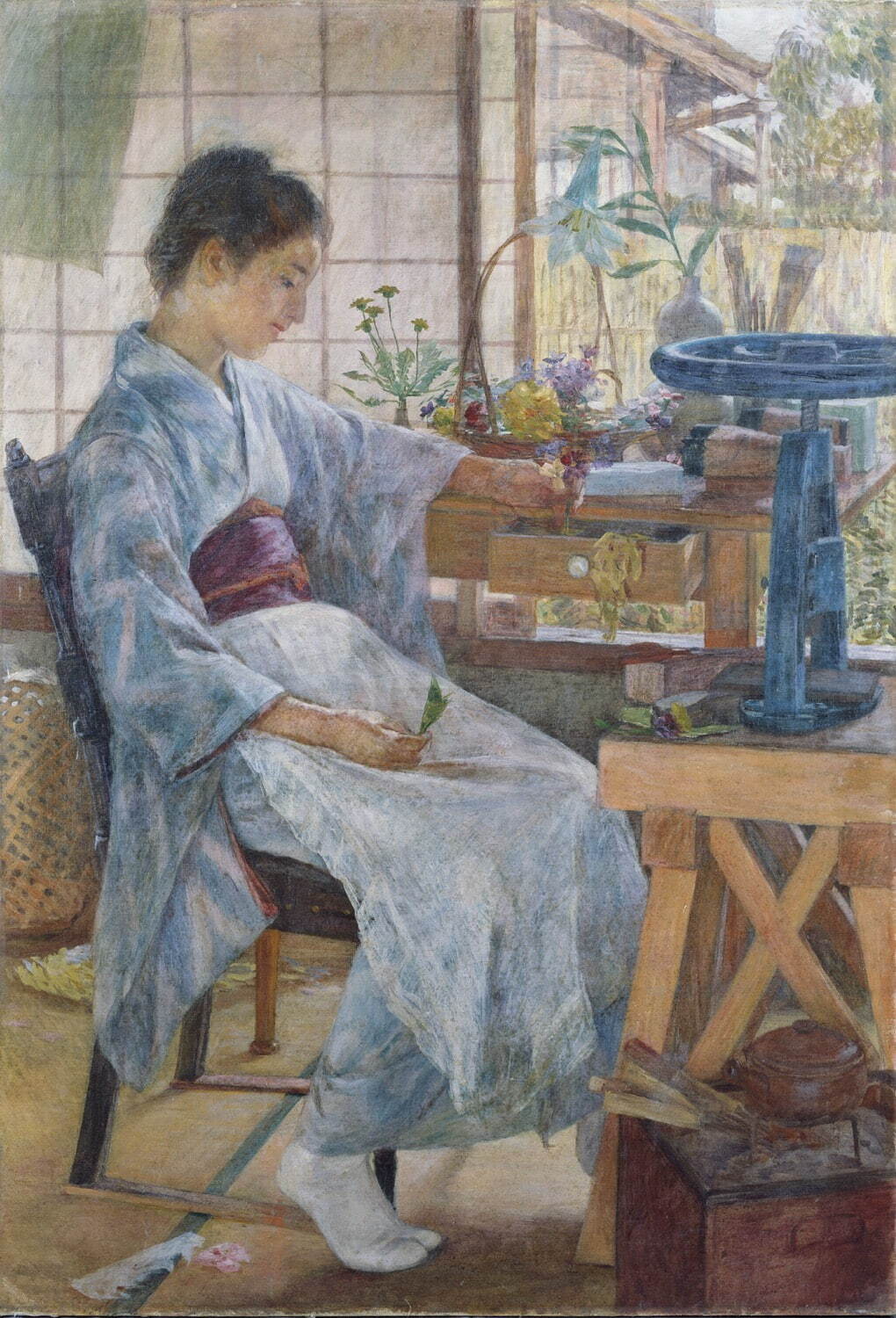 企画展「洋画の青春」三重県立美術館で - 藤島武二など、明治期