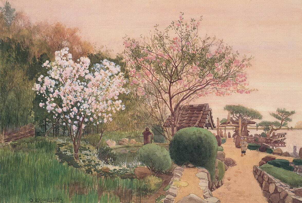 藤田勤三 作品 種子島風景 油絵 風景画 絵画 内閣総理大臣賞 MASAMITSU KATSU - SEKIYA RESORT GALLERIA MIDOBARU