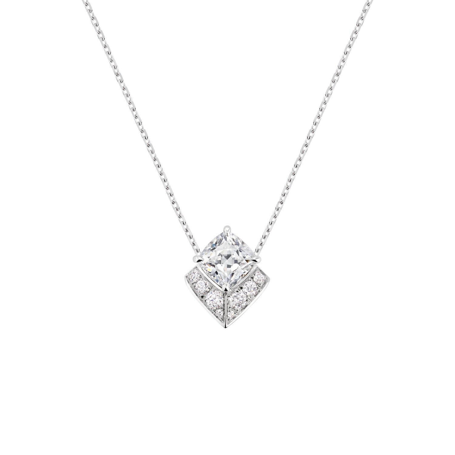 エクラフローラル ペンダント (WG、ダイヤモンド) 2,563,000円~