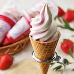 ローソン×いちごスイーツ専門店「いちびこ」“ほぼほぼクリーム”のシューや苺果肉入りソースの中華まん｜写真13