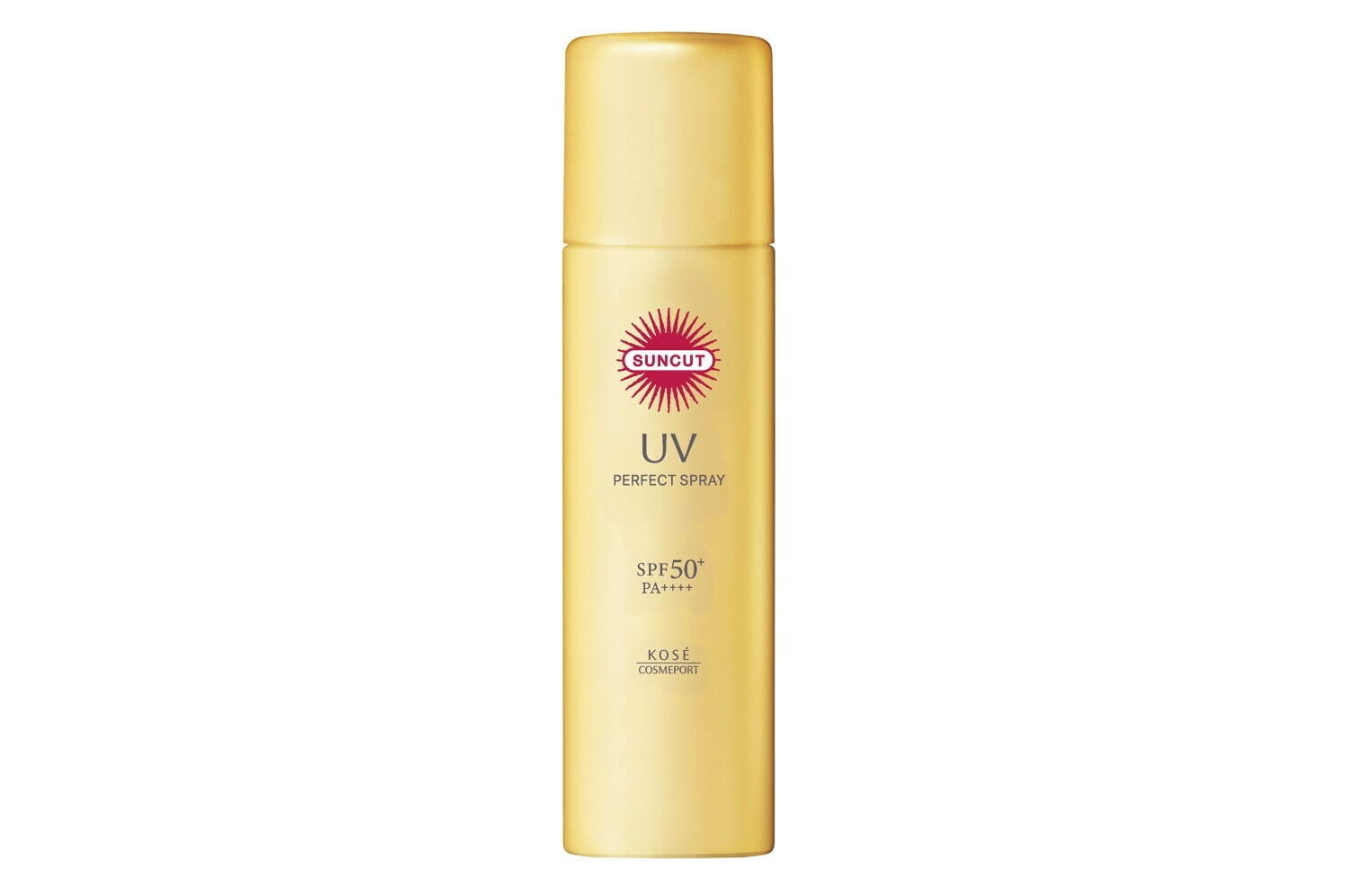 パーフェクトUV スプレー SPF50+・PA++++ 60g 798円、90g 980円