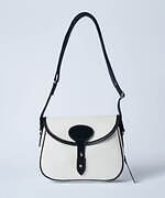 ビオトープ×ブレディー“シボ革”トートバッグ＆白黒キャンバスショルダーバッグ「コルネ」｜写真8