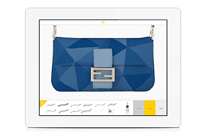 フェンディから新アプリ「myBaguette」誕生、自分だけのバッグをデザインしよう