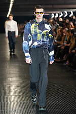 MSGM 2024年秋冬メンズコレクション - 都市、重厚さを打ち払う推進力｜写真47