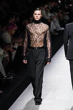 ドルチェ＆ガッバーナ 2024年秋冬メンズコレクション - 光に華やぐ黒｜写真68