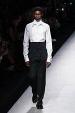 ドルチェ＆ガッバーナ 2024年秋冬メンズコレクション - 光に華やぐ黒｜写真79