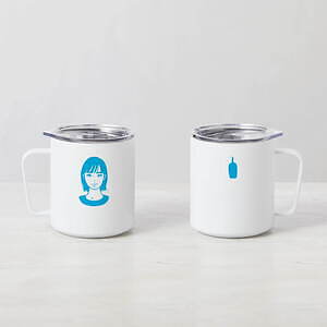 Blue Bottle Coffee - ブルーボトルコーヒー × KYNE ホワイトトラベルマグ 福岡店オープン記念限定 Blue Bottle Coffee - ブルーボトルコーヒー × KYNE ホワイト