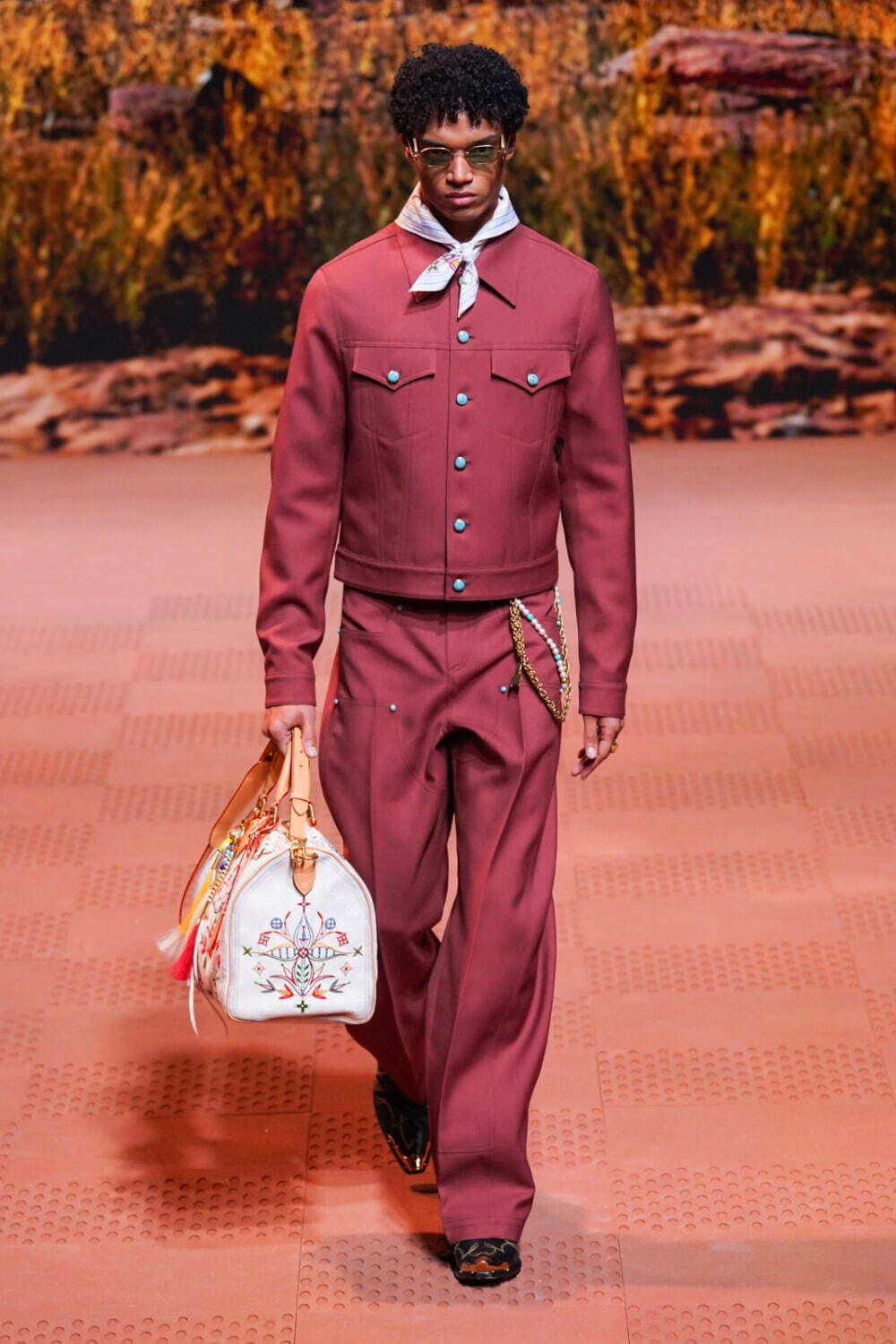 ルイ・ヴィトン(LOUIS VUITTON) 2024-25年秋冬メンズコレクション  - 写真50