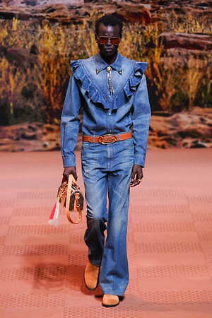 ルイ・ヴィトン(LOUIS VUITTON) 2024-25年秋冬メンズコレクション  - 写真25