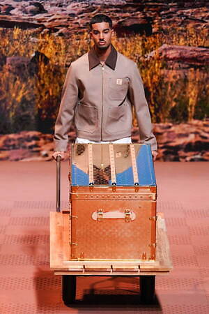 ルイ・ヴィトン(LOUIS VUITTON) 2024-25年秋冬メンズコレクション  - 写真40