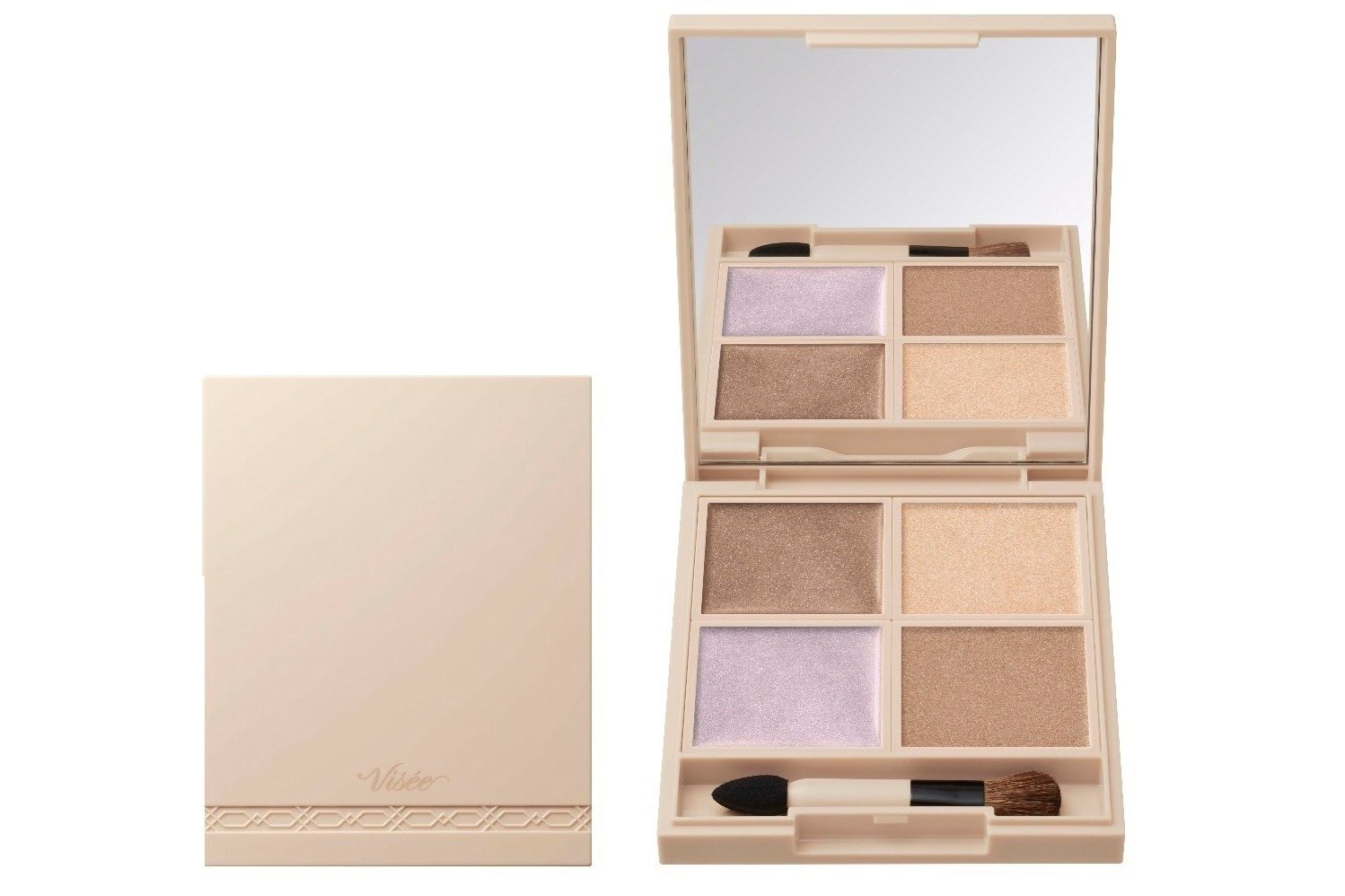 ヴィセ24年春コスメ -“立体感メイク叶う”パウダーorクリームの単色フェイスカラー、専用パレットも