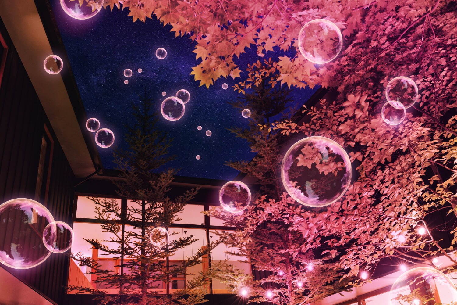 「夜桜チルナイト」“幻想的なお花見気分”楽しめる春イベント、星野リゾート BEB5 軽井沢で｜写真3