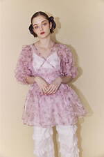 キャンディ ストリッパー24年春、フリル×リボンのフード付きワンピ＆たっぷりチュールのハーネススカート｜写真45