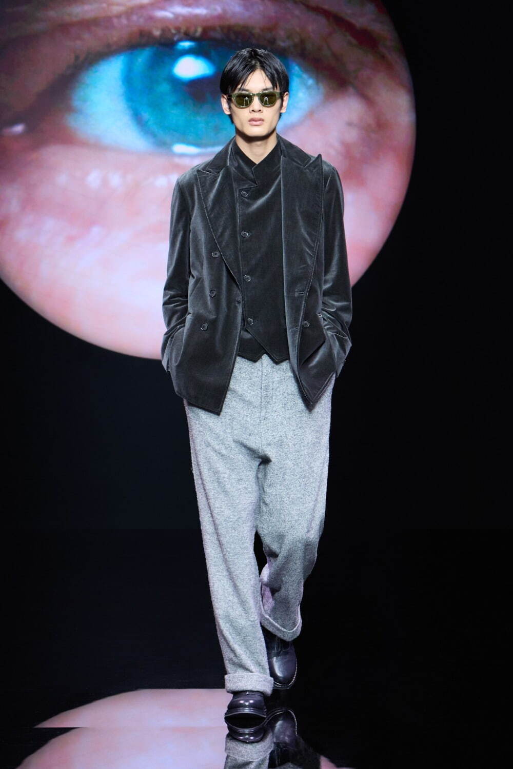 ジョルジオ アルマーニ(Giorgio Armani) 2024-25年秋冬メンズコレクション  - 写真55