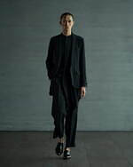 レインメーカー24年春夏、和紙のミリタリージャケットや機能素材のバルカラーコート｜写真26