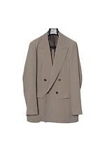 レインメーカー24年春夏、和紙のミリタリージャケットや機能素材のバルカラーコート｜写真11