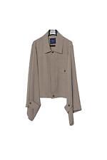 レインメーカー24年春夏、和紙のミリタリージャケットや機能素材のバルカラーコート｜写真7