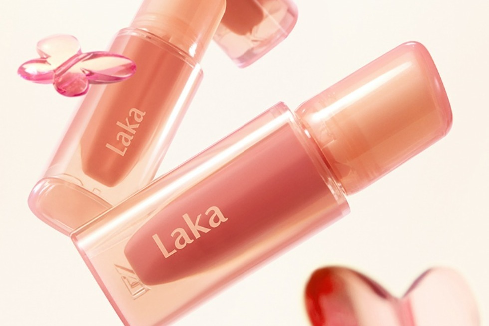 リキッドリップ｜ラカ24年春コスメ“まるでゼリー”なぷるぷる発色リップに新4色、濃密ヌードなローズブラウンなど