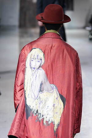 ヨウジヤマモト 2024年秋冬メンズコレクション - 時の移ろいに沈み込むように｜写真12
