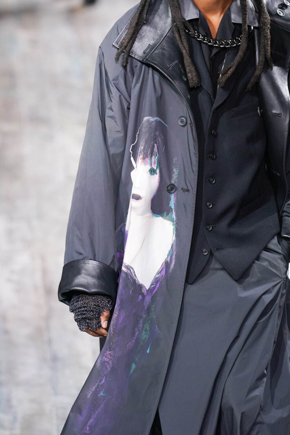 ヨウジヤマモト(Yohji Yamamoto) 2024-25年秋冬メンズコレクション  - 写真23