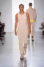 カルバン・クライン コレクション2015年春夏メンズ - 透け感やレイヤリングを重視｜写真18