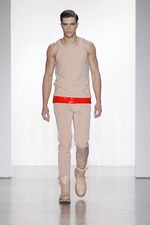 カルバン・クライン コレクション2015年春夏メンズ - 透け感やレイヤリングを重視｜写真19