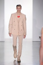 カルバン・クライン コレクション2015年春夏メンズ - 透け感やレイヤリングを重視｜写真22