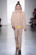 カルバン・クライン コレクション2015年春夏メンズ - 透け感やレイヤリングを重視｜写真23