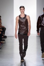 カルバン・クライン コレクション2015年春夏メンズ - 透け感やレイヤリングを重視｜写真36