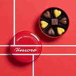 アルマーニ / ドルチ24年バレンタイン＆ホワイトデーチョコ、ハート型ショコラ入りの真っ赤なボックス｜写真2