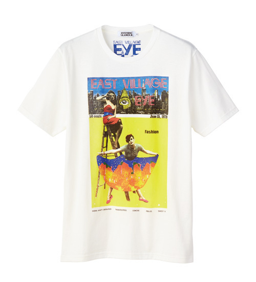 未使用 ★ ヒステリックグラマー ★ イーストヴィレッジアイ プリント Tシャツ HYSTERIC GLAMOUR - 夏服【vintage】ヒステリックグラマー