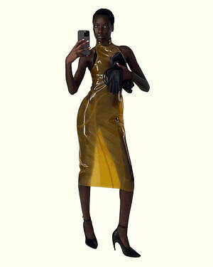 アライア(ALAÏA) 2024年春ウィメンズコレクション  - 写真41