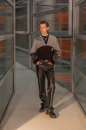 マリーン セル(MARINE SERRE) 2024-25年秋冬メンズコレクション  - 写真17