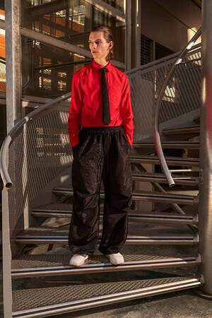 マリーン セル(MARINE SERRE) 2024-25年秋冬メンズコレクション  - 写真25