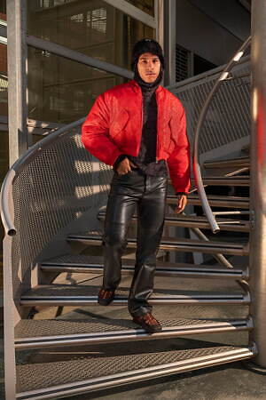 マリーン セル(MARINE SERRE) 2024-25年秋冬メンズコレクション  - 写真30