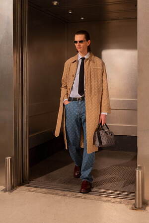 マリーン セル(MARINE SERRE) 2024-25年秋冬メンズコレクション  - 写真4