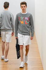 コム デ ギャルソン・シャツ 2024年秋冬メンズコレクション - 色彩の自由な律動｜写真22